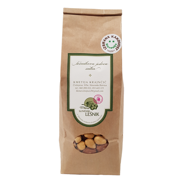 Pražena lešnikova jedrca, 500g