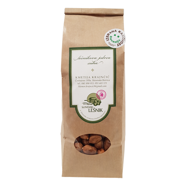 Sveža lešnikova jedrca, 500g